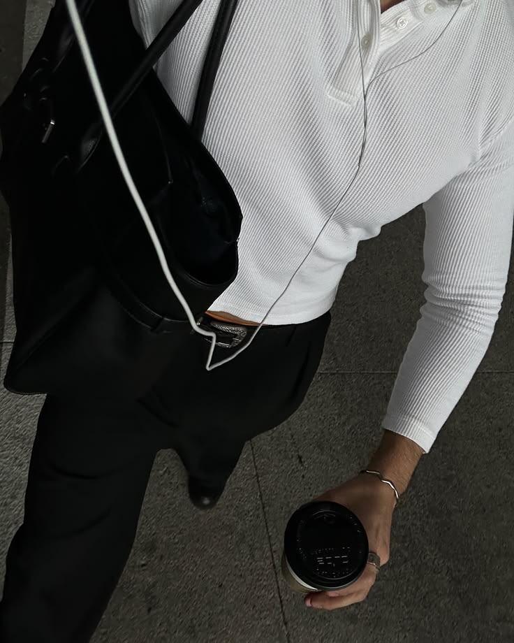 HENLEY SHIRT BLANC