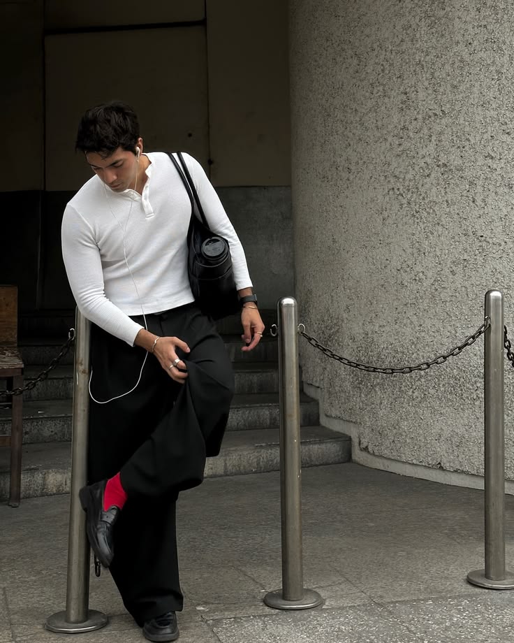 HENLEY SHIRT BLANC