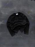 HENLEY SHIRT BLACK